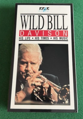 WILD BILL DAVISON His Life His Times His Music Documentary VHS + FREE DVD - Image 1 of 2