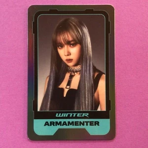 WINTER ARMAMENTER Aespa official photo card Girls Holo TCG KPOP KOREA - Picture 1 of 7