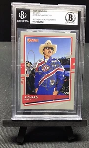 Richard Petty 2021 Donruss SILVER #118 Autographed Signed NASCAR Card BAS - Bild 1 von 1