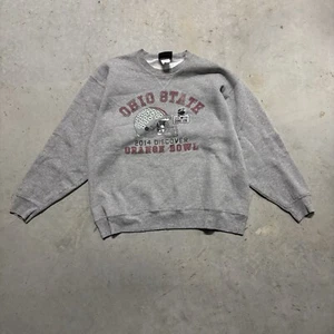 Ohio State Buckeyes Sweatshirt Mens Extra Large 2014 Orange Bowl Sweatshirt Gray - Picture 1 of 5