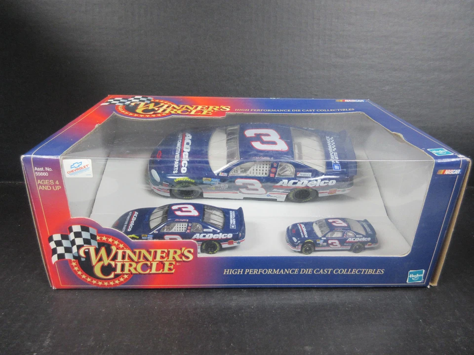 1999 Winners Circle #3 Dale Earnhardt Jr. 3 Car Set  - Image 1 of 1