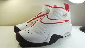 NIKE 2017 AIR SHAKE NDESTRUKT OG RETRO 880869 100 WHITE RED 11.5 ZOOM FLIGHT 98 - Picture 1 of 13