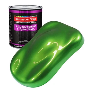 Restoration Shop Synergy Green Metallic Acrylic Urethane Gallon Only Auto Paint - Picture 1 of 5