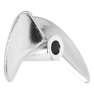 RC Boot 2-Blatt Metall Propeller Prop 4mm Dia Aluminium Legierung Marine Tei - Bild 1 von 4