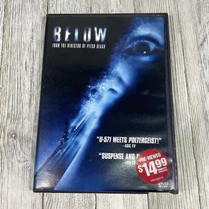 Below (2002) DVD David Twohy Bruce Greenwood Olivia Williams - Blockbuster - Picture 1 of 3