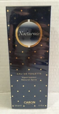 NOCTURNES by CARON 3.3 OZ / 100 mL Eau De Toilette NEW IN BOX  - Image 1 of 2