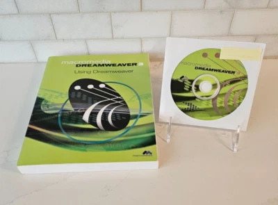 Macromedia Dreamweaver 3 SW Web Site Design & Production w/ User Manual & CD - Image 1 of 2