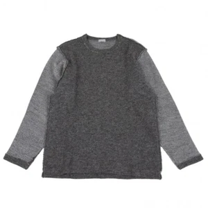 COMME des GARCONS HOMME Glitter Sleeve Switching Knit Sweater Size M-L(K-119621) - Picture 1 of 11