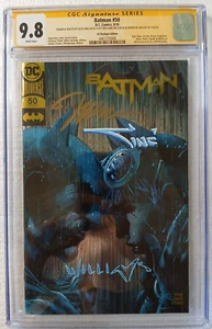 Batman #50 ~ DC BOUTIQUE EDITION ~ GOLD FOIL ~ CGC 9.8 SS Lee Williams Sinclair - Foto 1 di 5