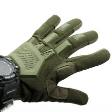 Military Hard Knuckle Full Finger Gloves Motorbike Combat Cut Resistant Gloves