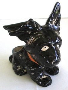 Vintage Scottish Terrier Planter 5.36 Inches Tall - Picture 1 of 11