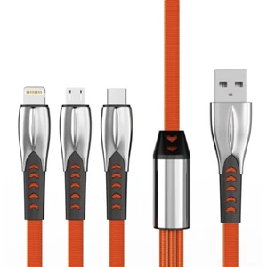 Cavo Caricatore USB Multifunzione Universale per Samsung Galaxy Z Flip 4 SM-F721U - Foto 1 di 1