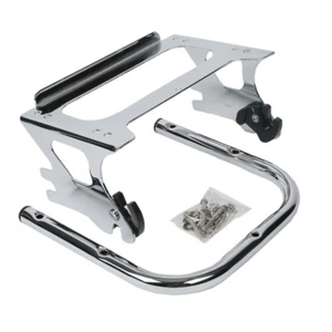 Portaequipajes desmontable de montaje doble apto para Harley Touring Tour Pak Pack 97-08 - Imagen 1 de 9