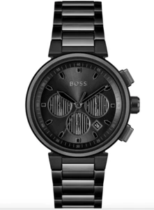 Hugo Boss Men's Chronograph Watch - Black - TRENDING - Picture 1 of 5