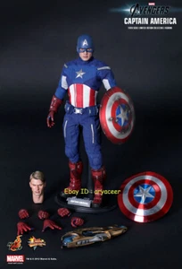 Figura de acción Hot Toys MMS174 The Avengers Capitán América 1/6 en stock - Imagen 1 de 10