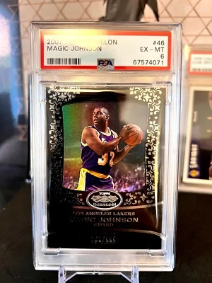 ⭐️ MAGIC JOHNSON 2007 TOPPS ECHELON #46 PSA 6 EX-MT GRADED CARD LAKERS SP /999🔥 - Image 1 of 2