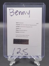 2022-23 National Treasures Bennedict Mathurin True RPA /25 Pink RC Patch Auto 🔥