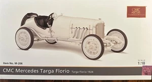 1924 Mercedes Benz Targa Florio, CMC M-206, 1/18, Sealed, Limited to 600, White. - Picture 1 of 17