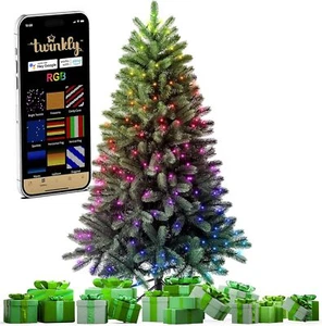 Twinkly 7Ft Prelit Regal Tree 540 RGB LED - Ecomm-Open Box - Picture 1 of 8