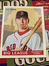 BASEBALL CARD - 2007 Upper Deck Goudey #47 J.D. Drew Boston Red Sox