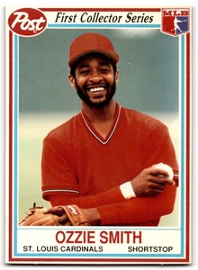 1990 Post Cereal Ozzie Smith St. Louis Cardinals #6