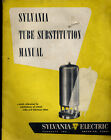 1951 Vintage Sylvania Tube Substitution Manual