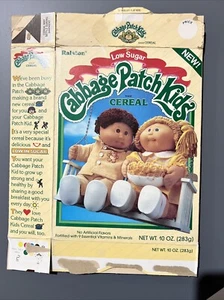 *NEW* 1986 Ralston Cabbage Patch Kids cereal box - Lavender Casts A Spell - Picture 1 of 2