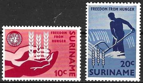 Timbres FAO Surinam 381/382 ** (69574EF) - Photo 1/1