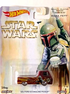 Hot Wheels diecast Star Wars Boba Fett HW toys collectible detail graphics - Picture 1 of 4