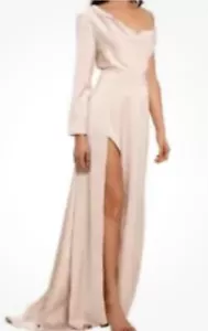 Elle zeitoune Pearl Ivory Gown Size 10 $350 - Picture 1 of 2