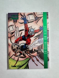 2022 Fleer Ultra Avengers Green Foil Silver Age Avengers Hank Pym - Picture 1 of 2