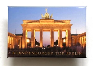 Brandenburger Tor Berlin, Kühlschrankmagnet, Souvenir. Made In Germany ! - Picture 1 of 4