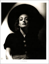 1992 Vintage Print George Hurrell 1930s Joan Crawford Movie Film Actress Fashion
