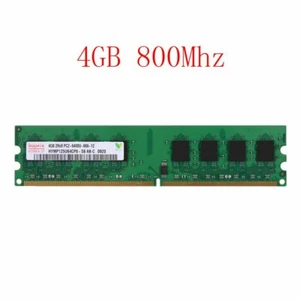 4GB / 2GB DDR2-800MHz PC2-6400U 240pin DIMM PC Intel Memory RAM For Hynix Lot 02 - Picture 1 of 9