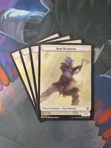 Kor Warrior Token x 4 | Zendikar Rising | % Off 2+* | NM | MTG - Picture 1 of 1