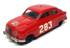 GPM Classic 43 1/43 Scale 1004 - Saab 96 Monte Carlo Winner 1963 - Red - Picture 1 of 6