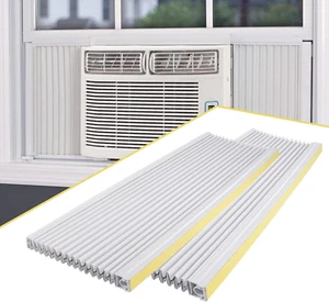 LBG Products Air Conditioner Side Panel Kit for Window AC Units, Fits up to 17" - Picture 1 of 12