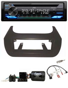JVC Bluetooth Lenkrad USB DAB CD Autoradio für Citroen Nemo Fiat Fiorino Peugeot - Bild 1 von 10