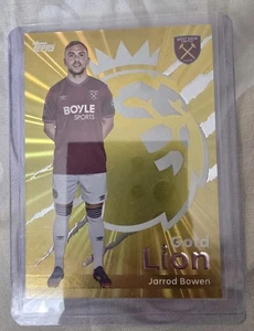 Carta Topps Premier League 2026 Gold Lion #GL17 JARROD BOWEN - WEST HAM - come nuova - Foto 1 di 2