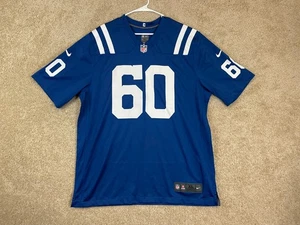 Nike Jersey Shirt Mens XL NFL #60 Chris Williams Royal Indianapolis Colts Blue - Picture 1 of 12