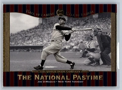 Joe DiMaggio 2001 Upper Deck Hall of Famers #69 - Image 1 of 2