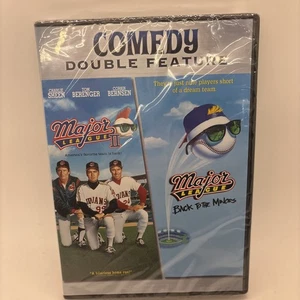 MAJOR LEAGUE II 2 + MAJOR LEAGUE 3 BACK TO THE MINORS New Sealed 2 DVD - Imagen 1 de 2