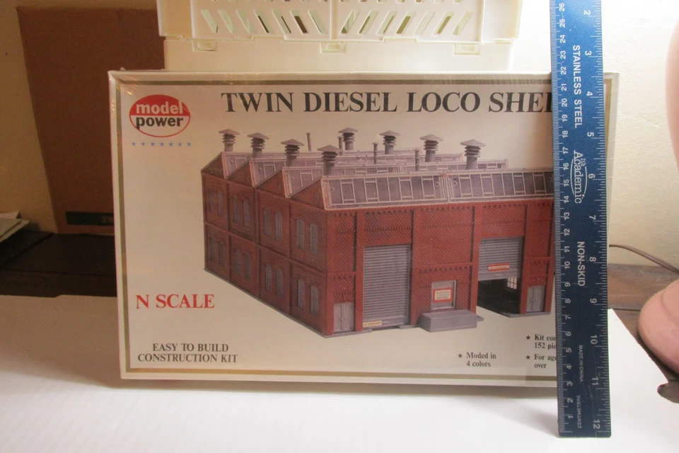 Model Power 1550 N Scale-Twin Diesel Loco Engine NEW SEALED  Shed Free Shipping - Image 1 of 4