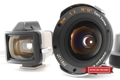 [Almost MINT] CONTAX Carl Zeiss Hologon T* 16mm F8 MF Lens Viewfinder From JAPAN - Image 1 of 4