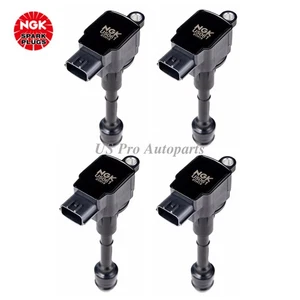 For Nissan Sentra Altima X-Trail 2.5L 224488H300 4 pcs OEM NGK Ignition Coils - Picture 1 of 6