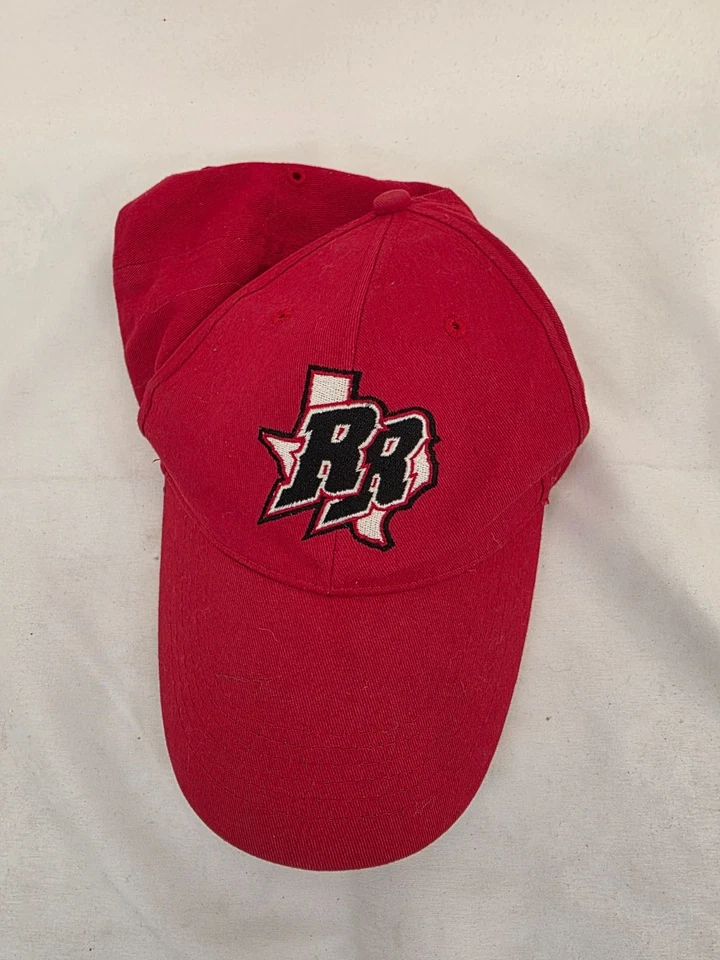 Vintage Frisco Rough Riders Minor League Baseball RR Cap Hat Red Black Texas - Image 1 of 4