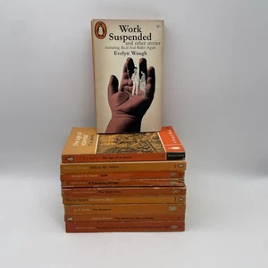 10 x vintage classic Penguin novels 1960s paperback - first edition & reprint  - Picture 1 of 24