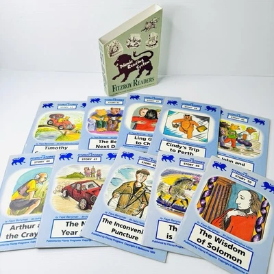 Fitzroy Readers Stories 41-50 Box Set Homeschool Readers Learn to Read Phonics - image 1 of 4