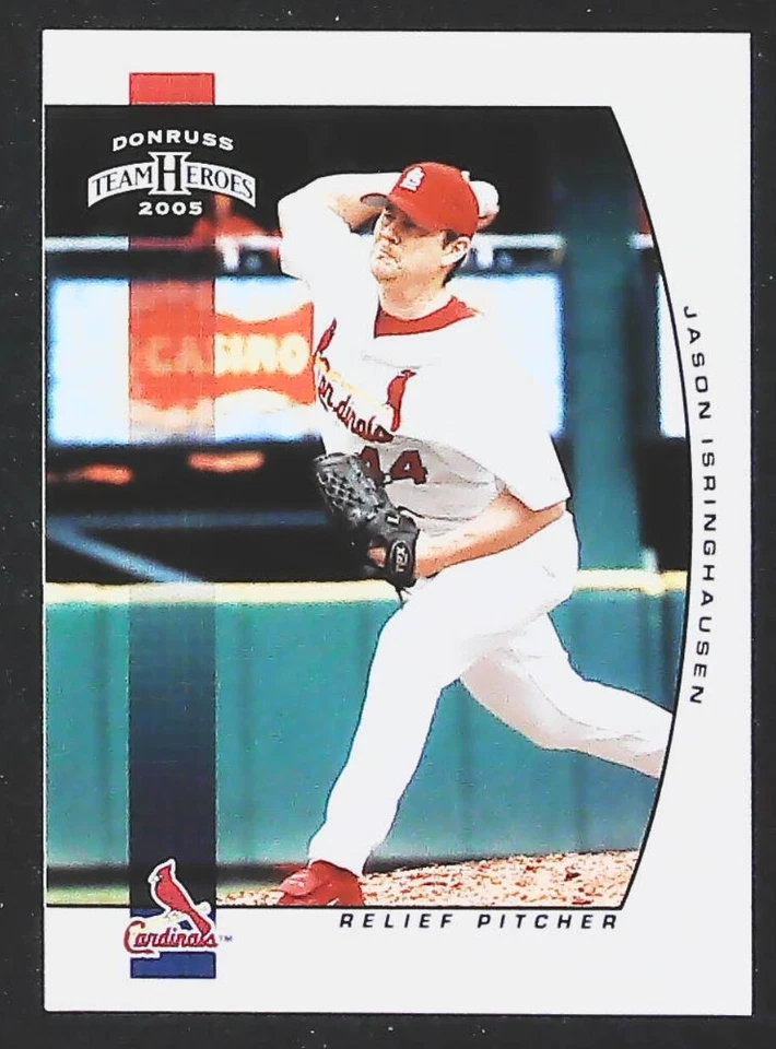 2005 Donruss Team Heroes Jason Isringhausen #293 St. Louis Cardinals - Image 1 of 2