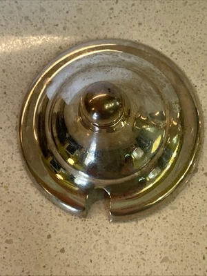 Solo dos tapas de tarro de condimentos de plata esterlina Alvin vintage Foto 1 de 4